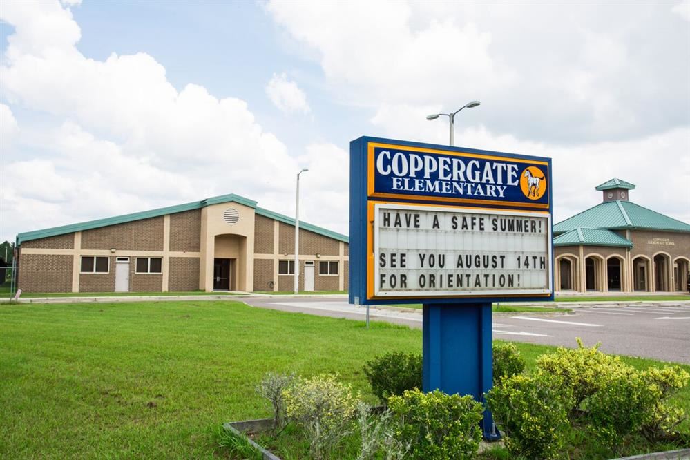 CGE school sign 