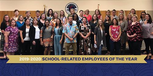 School-Related Employees of the Year Picture 